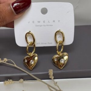 Heart earrings