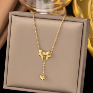 Bow inspired Pendant