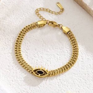 Evil eye bracelet