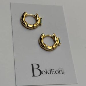 Emerald Hoops